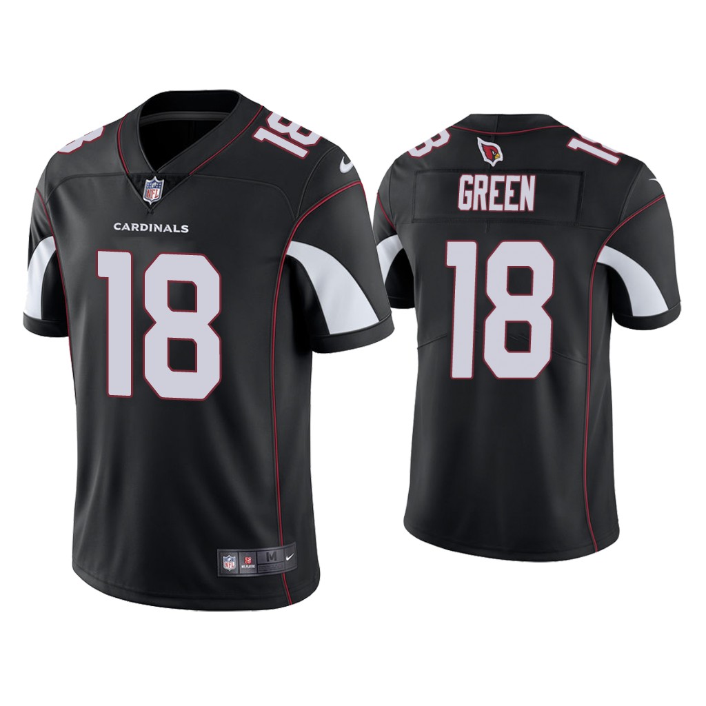 Men's Arizona Cardinals #18 A.J. Green Black Vapor Untouchable Limited Stitched Jersey Men's Arizona Cardinals #18 A.J. Green Black Vapor Untouchable Limited Stitched Jersey